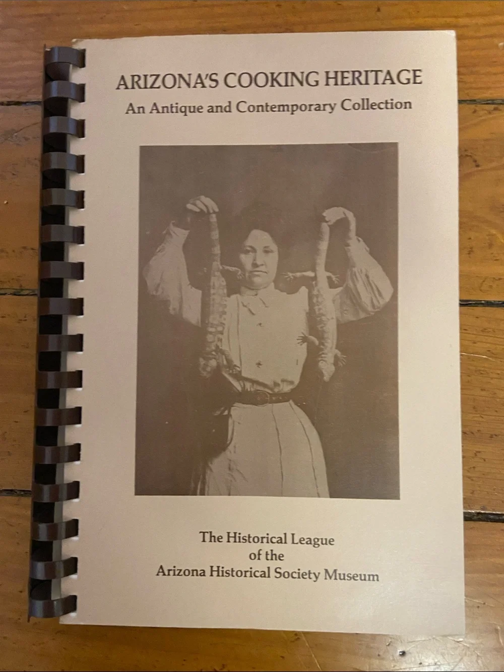 Arizona Arizona's Heritage Spiral Cookbook Lizard lizards Gila monster reptile